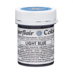 Sugarflair Chocolate Colourings - Light Blue - 35g